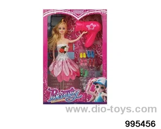 Barbie doll suit in window box