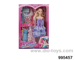 Barbie doll suit in window box