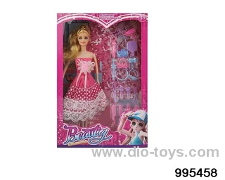 Barbie doll suit in window box