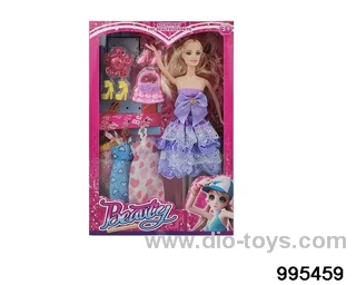 Barbie doll suit in window box