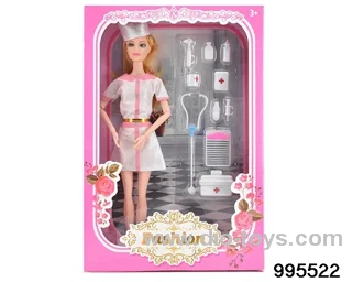 Barbie doll suit in window box