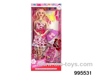 Barbie doll suit in window box