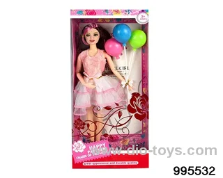 Barbie doll suit in window box