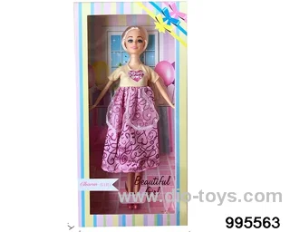 Barbie doll suit in window box