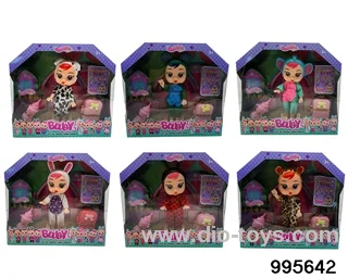 Barbie doll suit in window box
