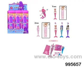Barbie doll suit in bottle