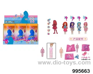 Barbie doll suit in display box