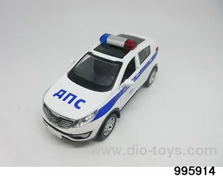 1：39 KIA SPORTAGE R-Police in window box