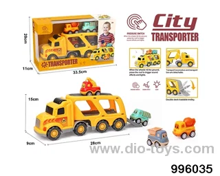 Audio-visual mini transport vehicle in window box
