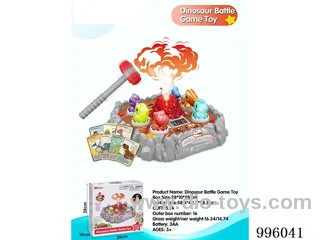 Volcanic dinosaurs (single hammer) in color box