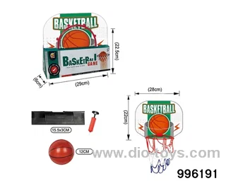 Small basketball board in display box
