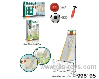 Football and single shooter 2 in 1 in color box