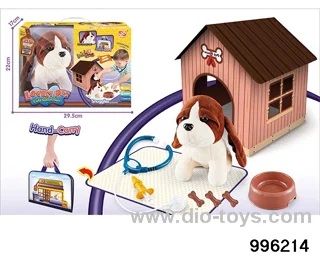 Puppy Puppy Dog+Portable Cloth Pad+Assembled Dog House+Medical Equipment in window box