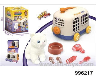 Pet bus cage suit in color box
