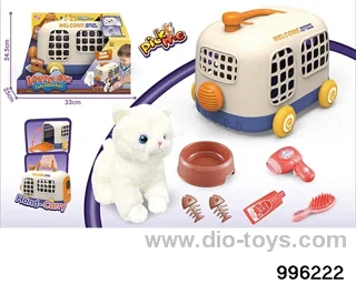 Pet bus cage suit in color box