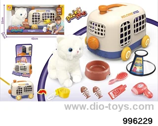 Pet bus cage suit in color box