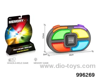 Memory game machine&ground mouse (oval 6 keys) in box