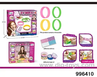 DIY jewelry bracelet in display box