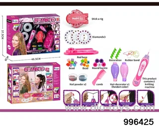 Hairdressing three-in-one suit in display box
