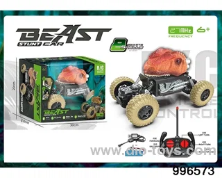 Animal climbing car in window box