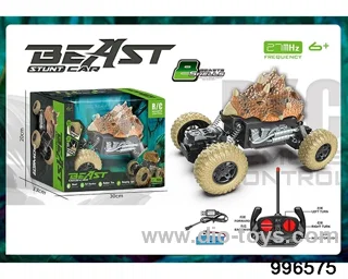 Animal climbing car in window box