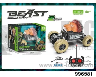 Animal climbing car in window box