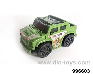 Q plate camouflage inertial car in opp bag