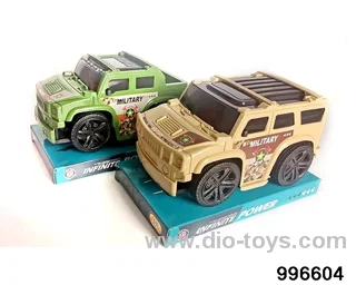 Q board camouflage inertia car two mixed in PVC cover