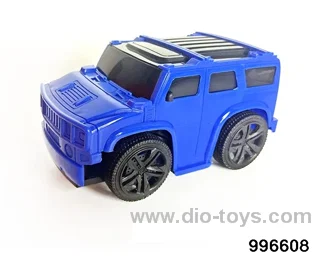 Q plate anti-true inertia vehicle in opp bag