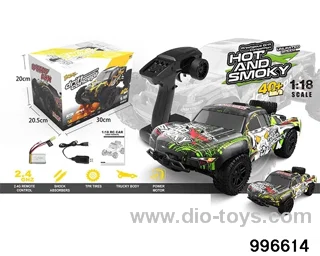 1:18 full scale 4WD remote control high-speed mountain mouse car in box