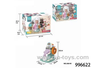 DIY ice cream machine in color box