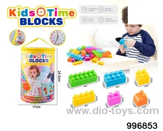 Building block toy in Hand bag
