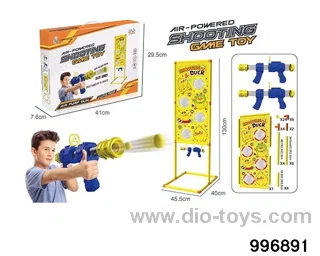 Double-air air gun 24 bullets+duck target in color box