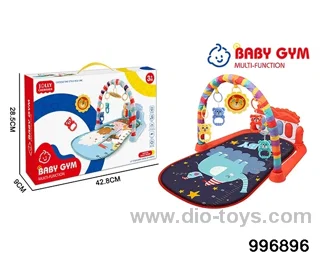 Baby pedal piano in color box