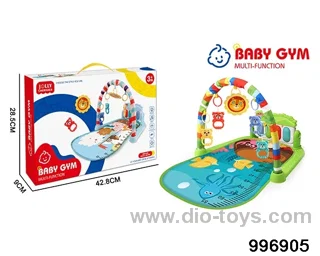 Baby pedal piano in color box
