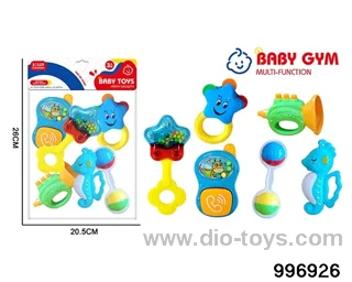 Baby ring gum in 13pcs PP bag with header