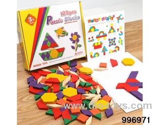 8346 125 pieces colorful assembly combination