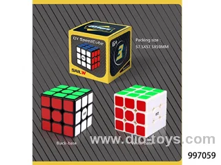 5.6CM rubik's cube in color box