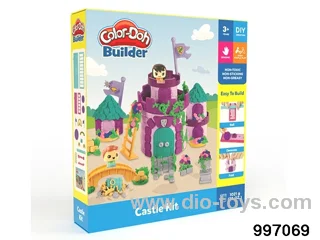 Play clay set in color box