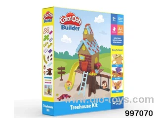 Play clay set in color box