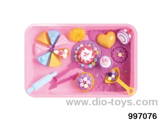 space sand play set in plastic box