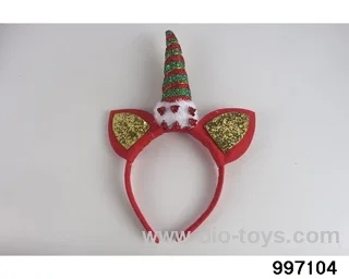 Unicorn head buckle in opp bag