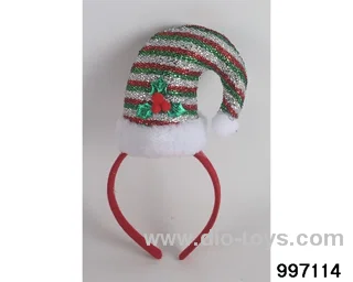 Christmas hat buckle in opp bag