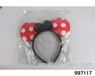 Mickey head buckle in opp bag