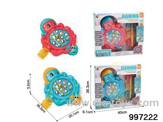 fishing toys set in window box