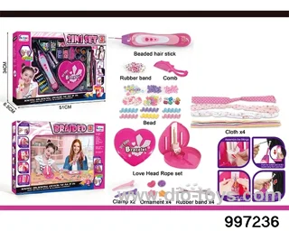 DIY hairdressing two-in-one suit in display box