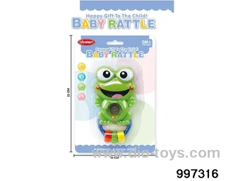 Baby music frog in blister