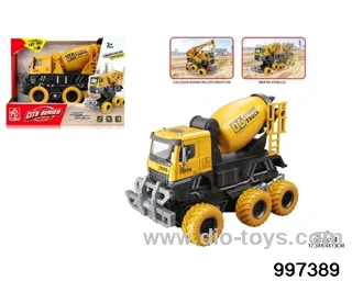 1:32 friction alloy transformer car