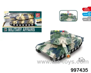 1:16 friction tank with light/sound