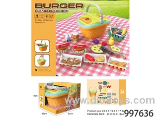 pizza picnic basket in window box